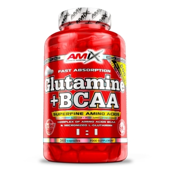 Amix Glutamina + Bcaa 360...