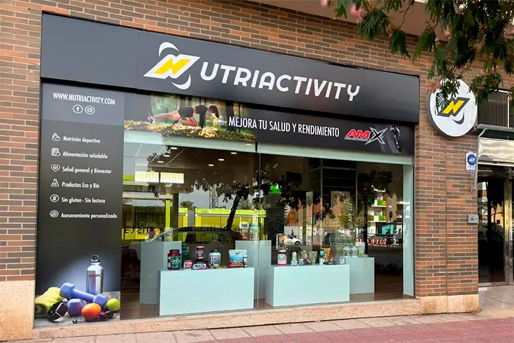 Nutriactivity - fachada tienda física